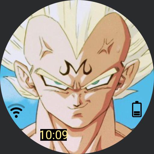 Majin Vegeta Giffy For G Watch R