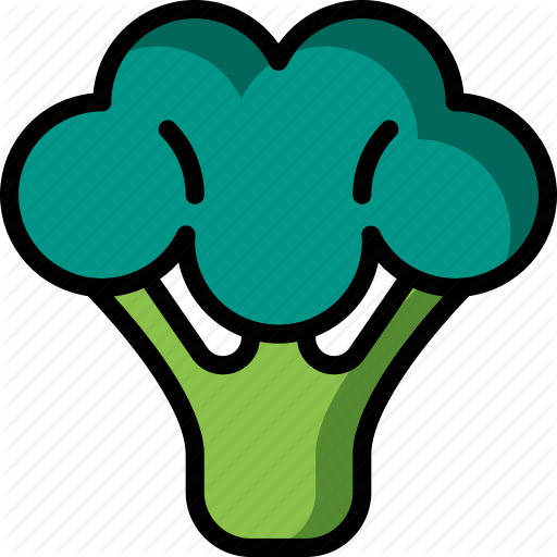 And, Broccoli, Drink, Food, Veg, Vegetable Icon