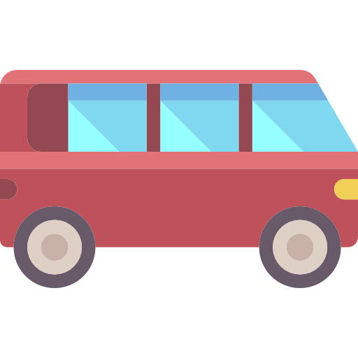 Car, Transportation, Transport, Minivan, Automobile, Vehicle Icon