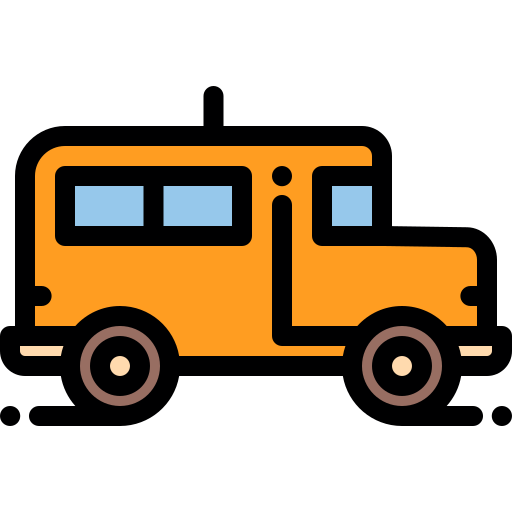 Bus, School, Vehicle Icon Free Of City Elements Vol