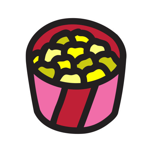 Snack, Burger, Meat, Apron, Vendor, Food, Man Icon