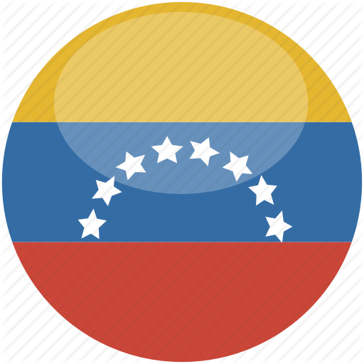 Circle, Flag, Gloss, Venezuela Icon
