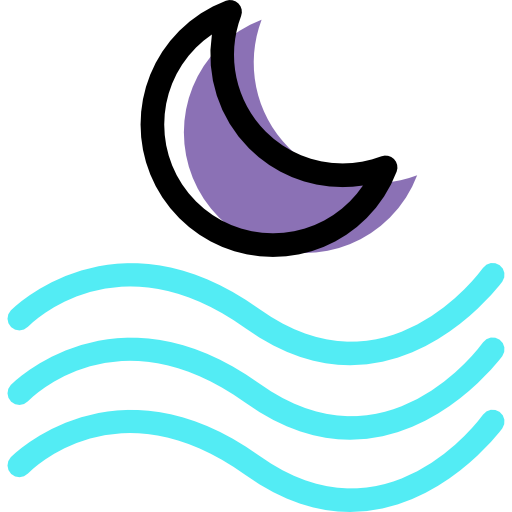 Vent, La Lune Gratuit De Weather Assets Icons