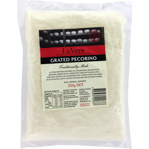 La Vera Cheese Pecorino Grated