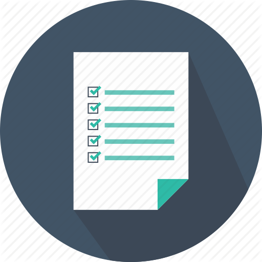 Checking, Clipboard, Education, List, Miscellaneous, Tasks