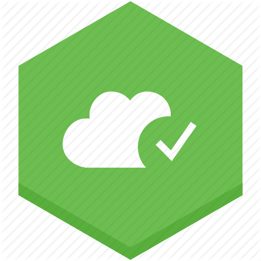 Cloud, Correct, Interface, Right, Sign, Symbol, Verification Icon