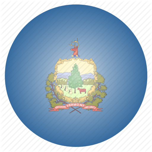 Flag, State, Us, Vermont Icon