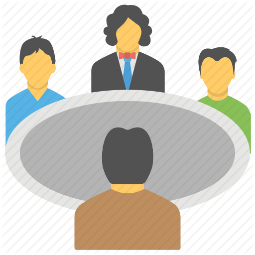 Negotiating, People, Table, Town Meeting, Vermont Day Icon