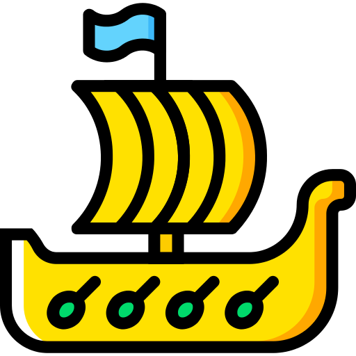 Viking Ship Vessel Png Icon