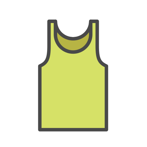 Mens, Vest Icon Free Of Clothing Icons Fill Color