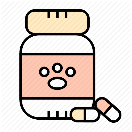 Drugs, Medicine, Pills, Tablets, Veterinary Icon