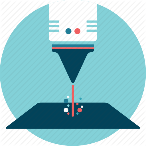 Beam, Laser, Light, Precision Tool, Technology Icon