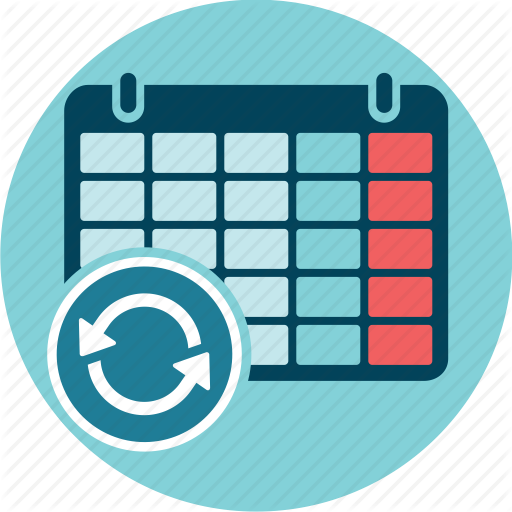 Calendar, Refresh, Renew, Update Icon