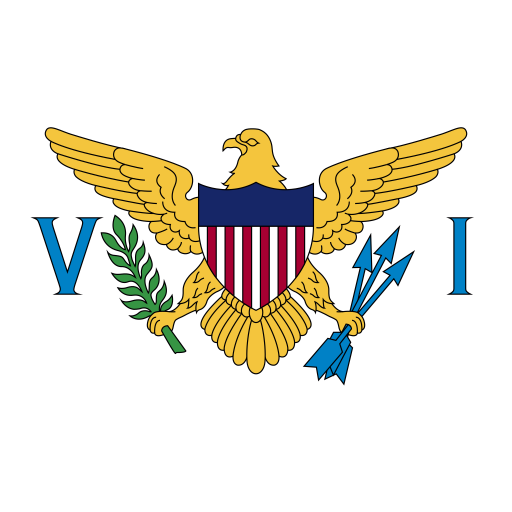Vi U S Virgin Islands Flag Icon
