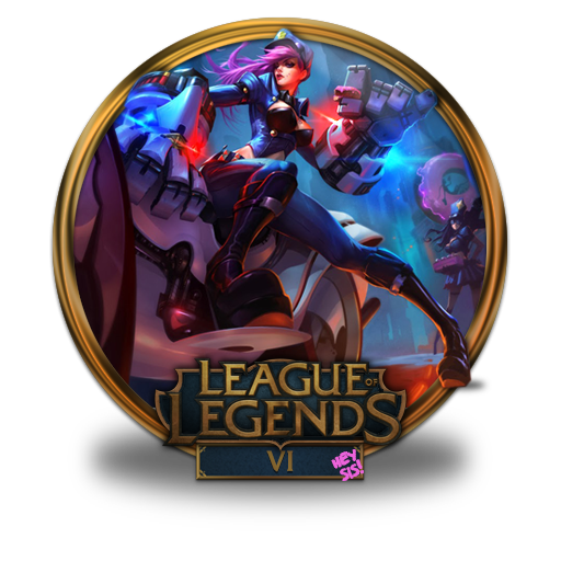Vi, Officer Icon Free Of League Of Legends Gold Border Icons
