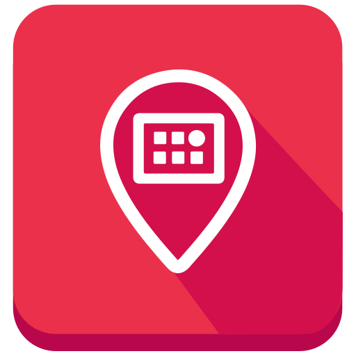 Meetvibe, Shadow, Social, Square Icon