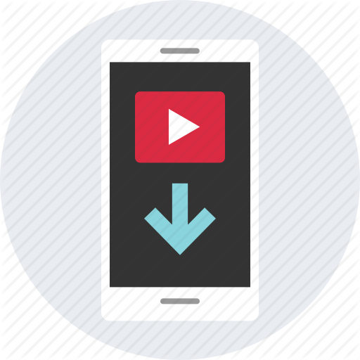 Arrow, Down, Emdia, Video, Youtube Icon