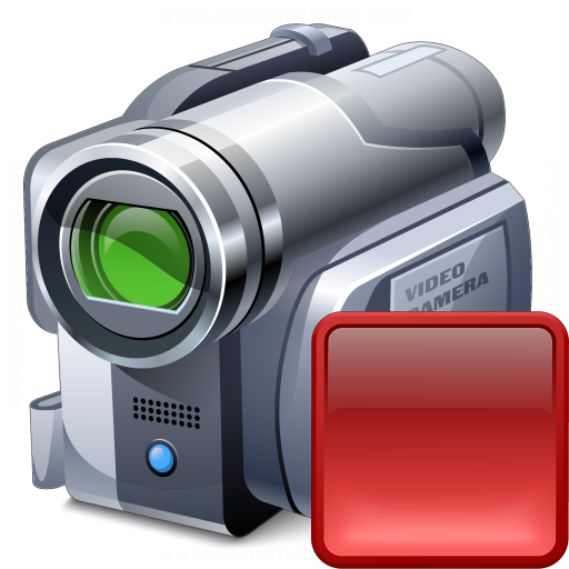 Iconexperience V Collection Videocamera Stop Icon