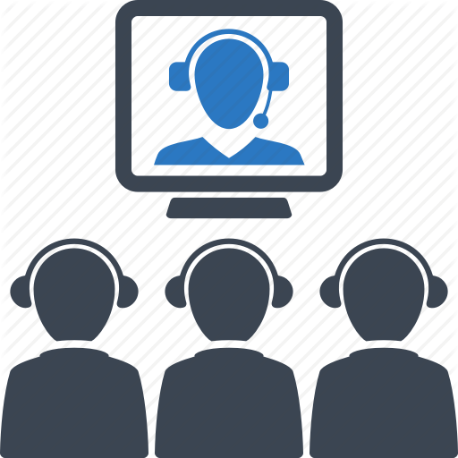 Business Meeting, Conference, Teamwork, Video Call Icon