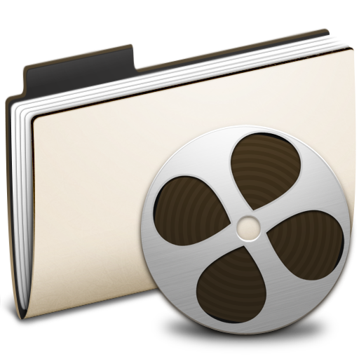 Folder Video Icon Chakram Iconset Apathae
