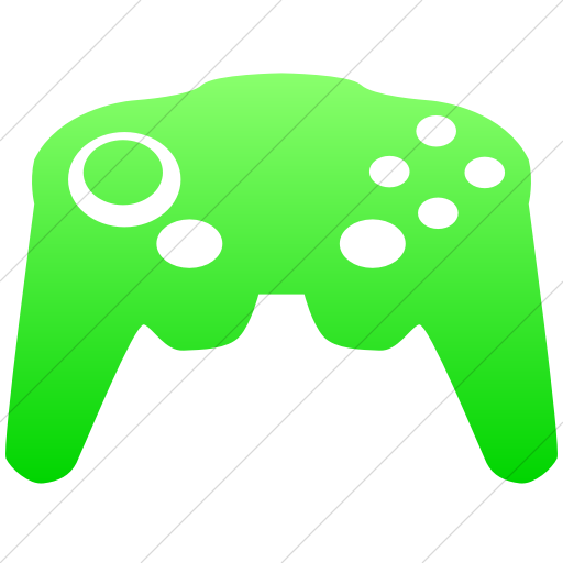 Simple Ios Neon Green Gradient Classica Video Game