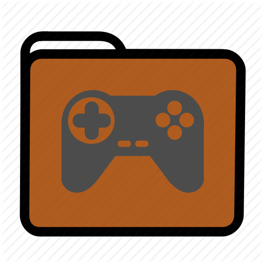 Folder, Games, Joypad, Joystick Icon