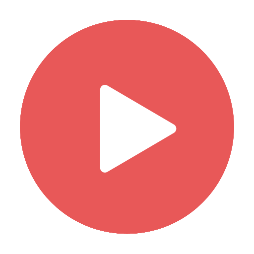 Modern, Play, Red, Stream, Video, Videos Icon