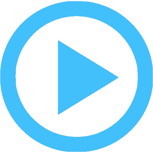 Blue Video Icon Png Caribbean Play Free Icons
