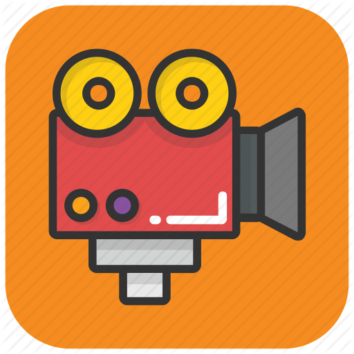 Movie, Movie Camera, Video, Video Production, Video Recording Icon