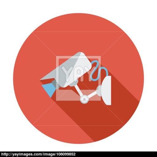 Video Surveillance Cctv Camera Vector