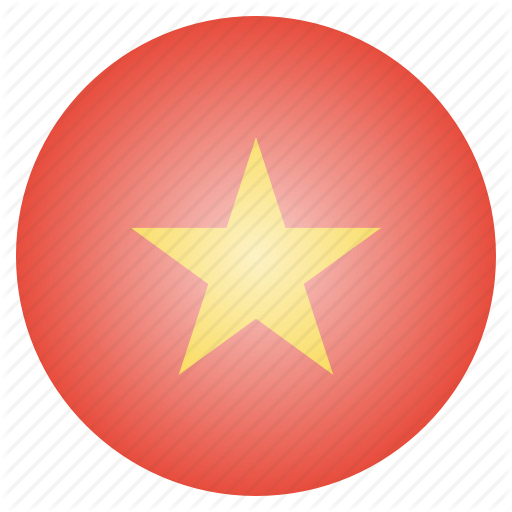 Asian, Country, Flag, National, Vietnam, Vietnamese Icon