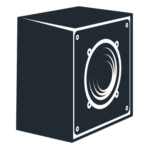Loudspeaker Side View Icon