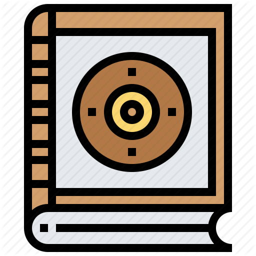 Book, Manual, Shield, Viking Icon
