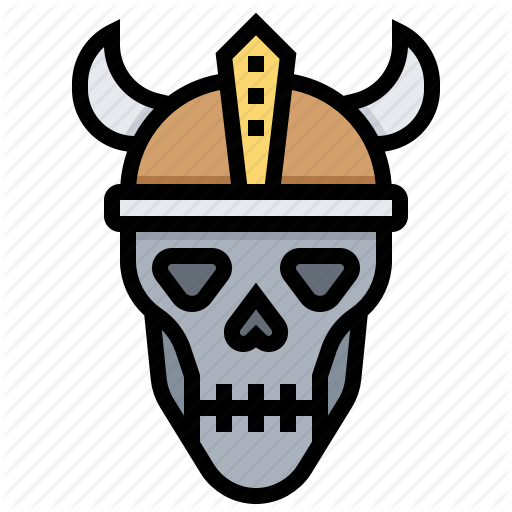 Dead, Head, Monster, Skull, Viking Icon