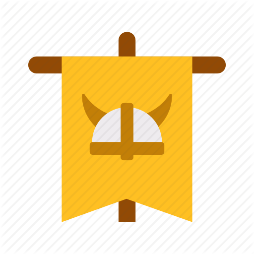 Fancy, Flag, Game, Medieval, Nation, United, Viking Icon