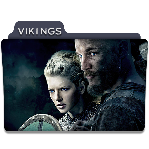 Vikings Tv Series Folder Icon