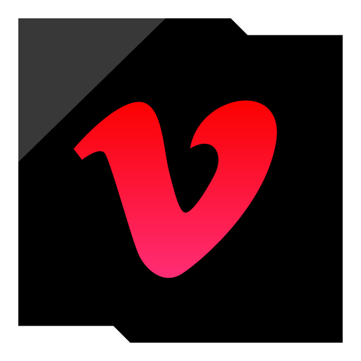 Vimeo Epic Red Social Media Icon