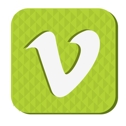 Vimeo Rubber Icon