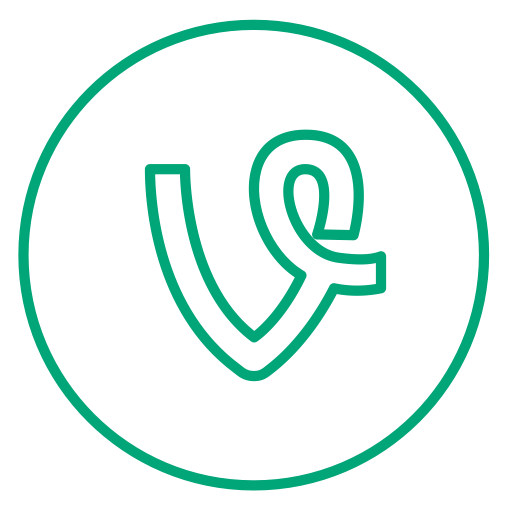 Line, Animation, Vine Icon