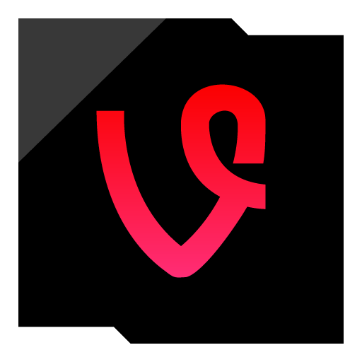 Vine Epic Red Social Media Icon