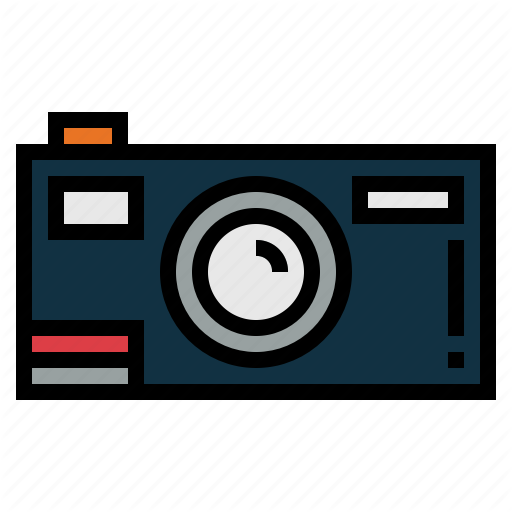 Camera, Electronics, Photography, Vintage Icon