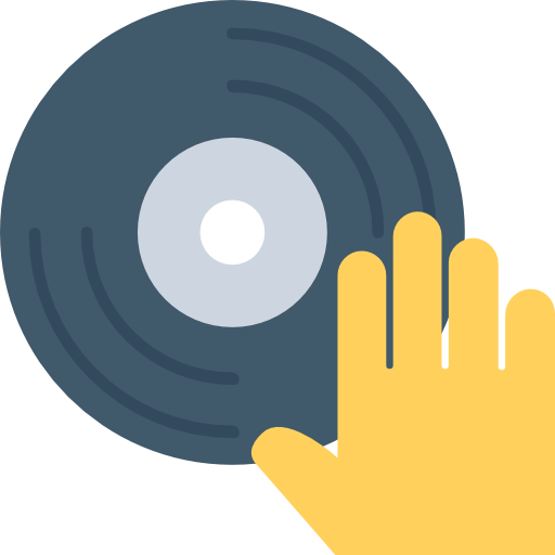 Vinyl Icon Party And Celebration Set Vectors Market