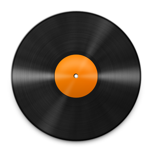 Vinyl Orange Icon Free Download As Png And Icon Easy