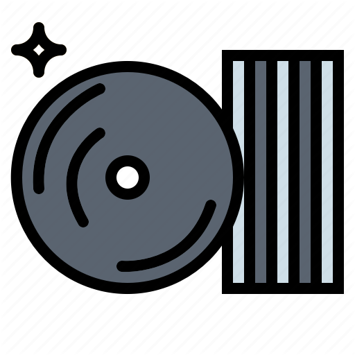 Audio, Music, Record, Vinyl Icon