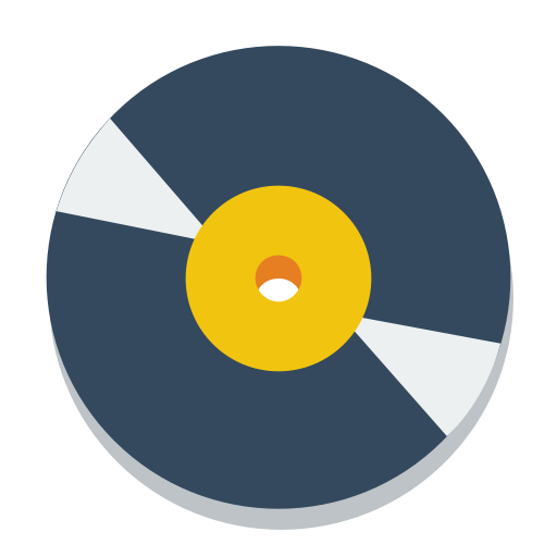 Disc, Vinyl Icon