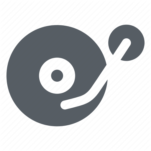 Dj, Music, Player, Record, Vintage, Vinyl Icon
