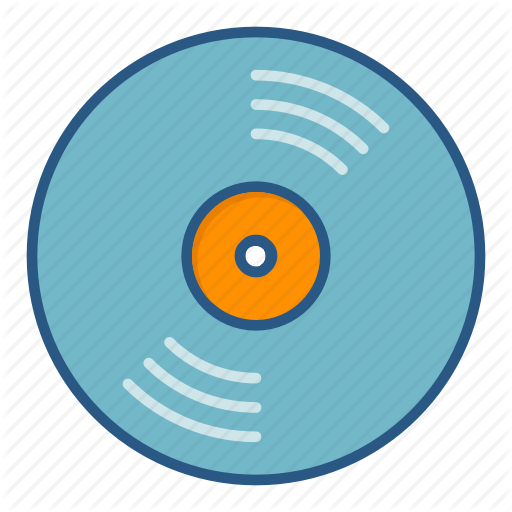 Dj, Music, Record, Spin, Vinyl Icon