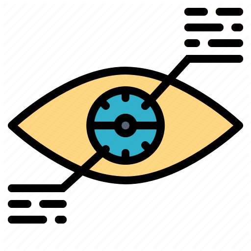 Digital, Eye, Reality, Technology, Virtual Icon