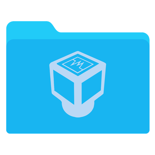 Virtualbox Blue Icon