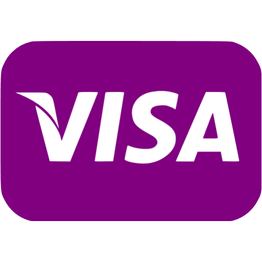 Purple Visa Icon
